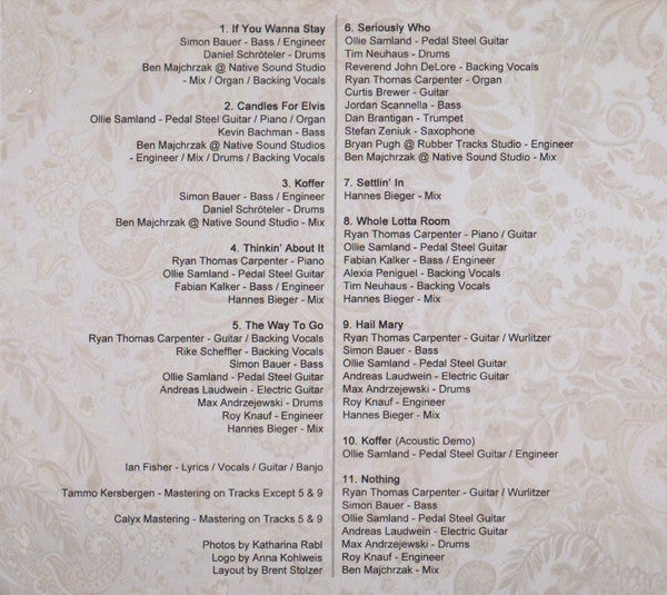 Ian Fisher (7) : Koffer (CDr, Album)