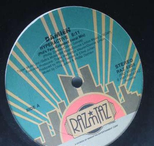 Phillip Damien : Hyperactive (12")