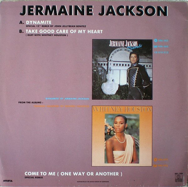 Jermaine Jackson : Dynamite! (Special 12" Remix By Jellybean) (12")
