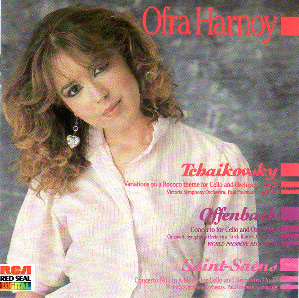 Ofra Harnoy : Tchaikovsky / Offenbach / Saint-Saëns (CD)