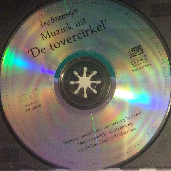 Leo Boudewijns : Muziek Uit De Tovercirkel (CD, Album)
