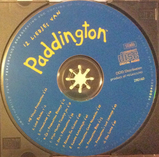 Frans Erkelens : 12 Liedjes Van Paddington (CD, Album)