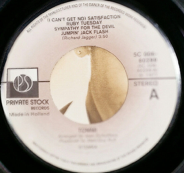 Tommi (6) : Disco Satisfaction (7", Single)