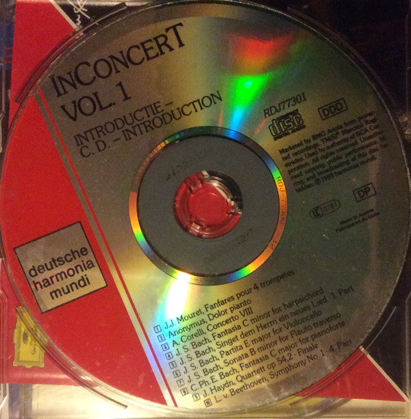 Various : InConcert Vol. 1 (CD, Comp)