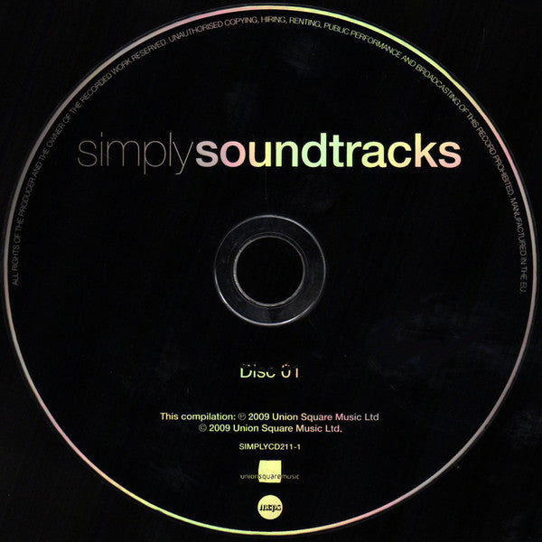 Various : Simply Soundtracks (2xCD, Comp)