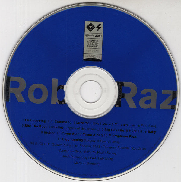 Rob 'N' Raz : Clubhopping (The Album) (CD, Album)