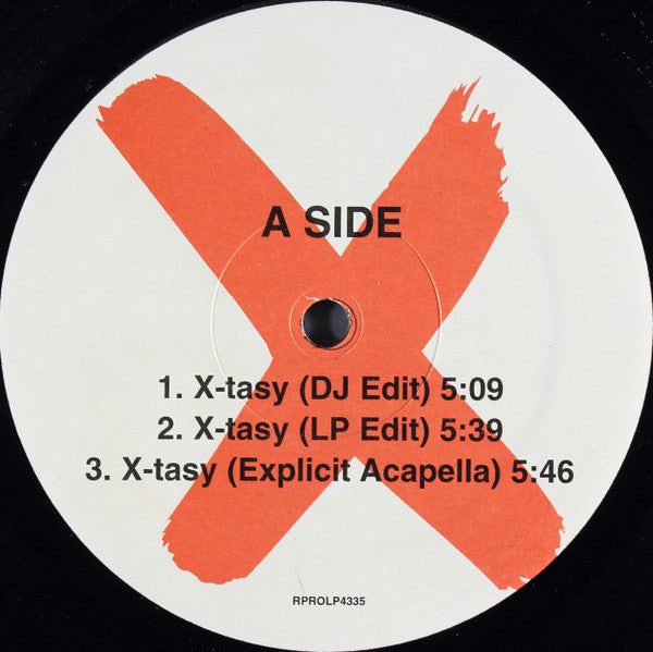 Bone Thugs-N-Harmony : X-tasy (12", Promo)
