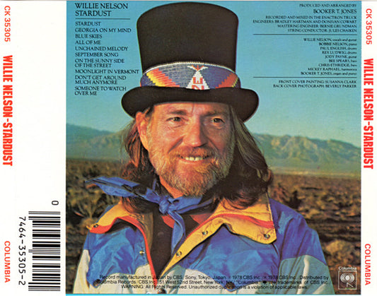 Willie Nelson : Stardust (CD, Album, RE)