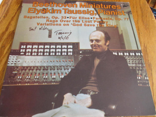 Elyakim Taussig : Beethoven Miniatures (LP, Album)