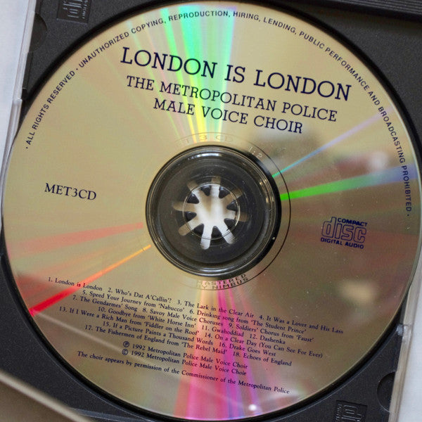 Metropolitan Police Male Voice Choir : London Is London (CD, Album)