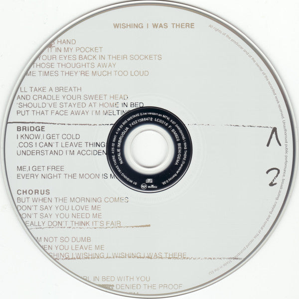 Natalie Imbruglia : Wishing I Was There (CD, Maxi)