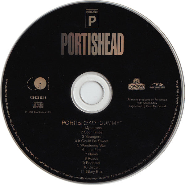 Portishead : Dummy (CD, Album, RE, UML)