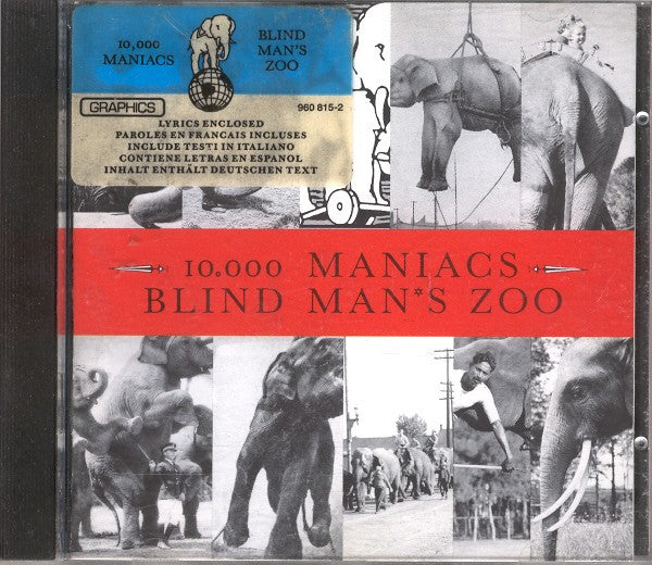 10,000 Maniacs : Blind Man's Zoo (CD, Album)