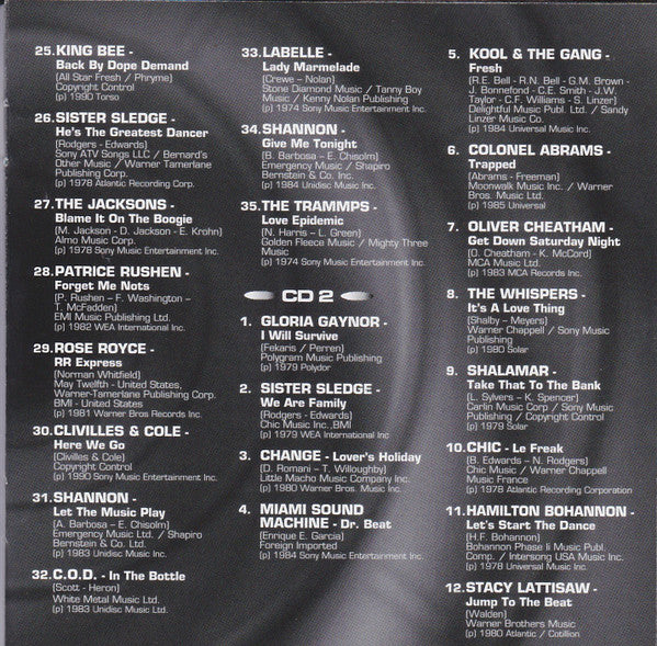 Ben Liebrand : Grandmix - The Disco Edition (3xCD, Mixed)