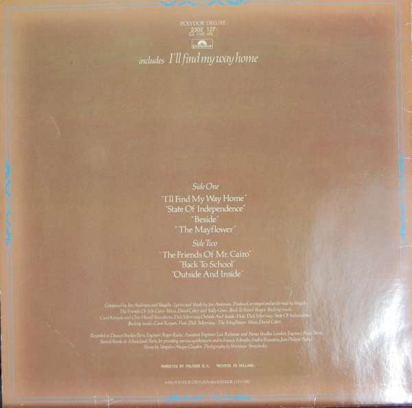 Jon And Vangelis* : The Friends Of Mr Cairo (LP, Album)