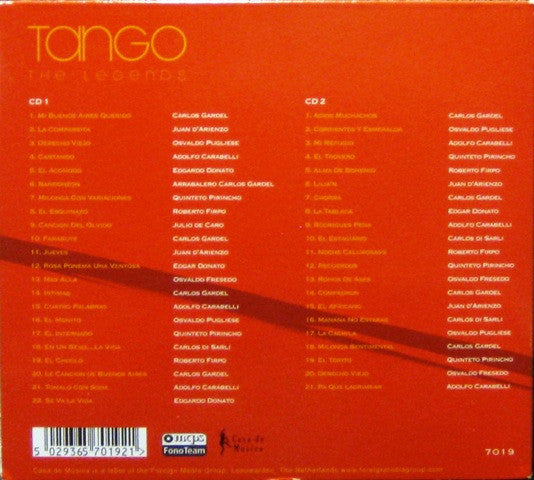 Various : Tango - The Legends (2xCD, Comp)