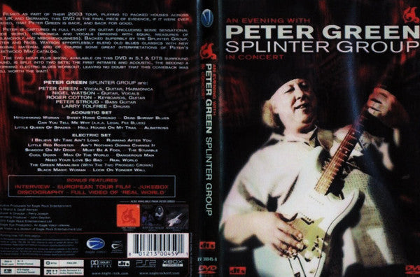 Peter Green Splinter Group : An Evening With Peter Green Splinter Group In Concert (DVD-V, Multichannel, PAL)