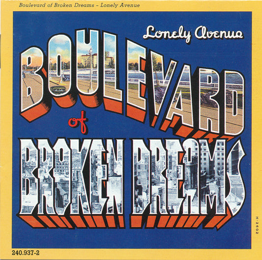 The Boulevard Of Broken Dreams Orchestra : Lonely Avenue (CD, Album)