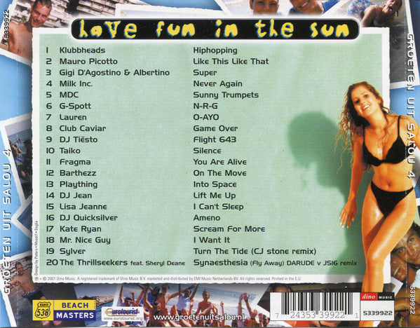 Various : Groeten Uit Salou 4 (Have Fun In The Sun) (CD, Comp)