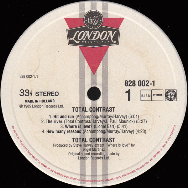 Total Contrast : Total Contrast (LP, Album)