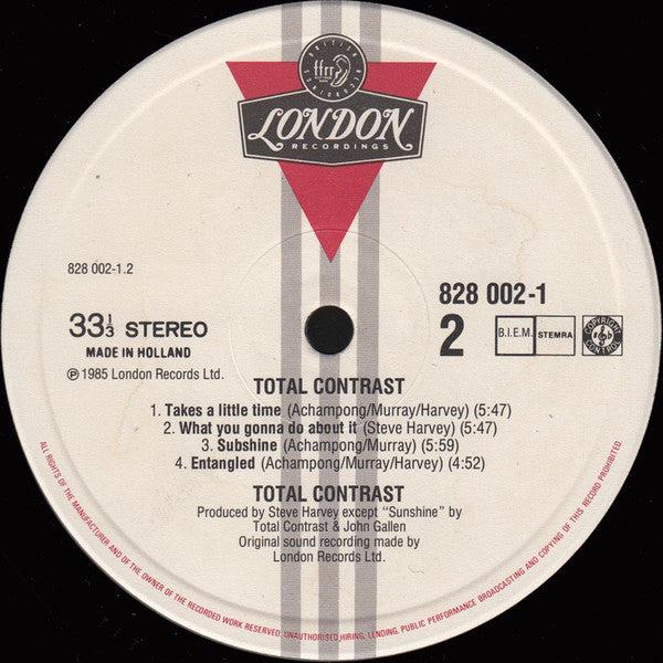Total Contrast : Total Contrast (LP, Album)