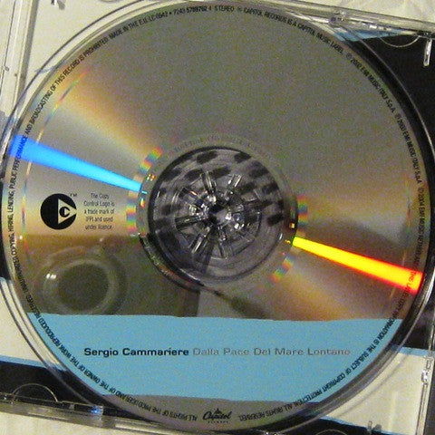 Sergio Cammariere : Dalla Pace Del Mare Lontano (CD, Album, Copy Prot., Enh, RE)