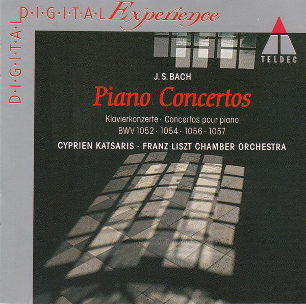 Johann Sebastian Bach - Cyprien Katsaris, Liszt Ferenc Chamber Orchestra, János Rolla : Piano Concertos Nos. 1, 3, 5 & 6 (CD, Album)