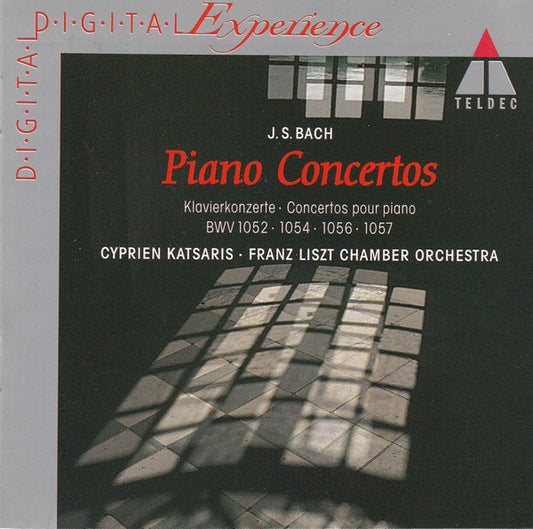 Johann Sebastian Bach - Cyprien Katsaris, Liszt Ferenc Chamber Orchestra, János Rolla : Piano Concertos Nos. 1, 3, 5 & 6 (CD, Album)
