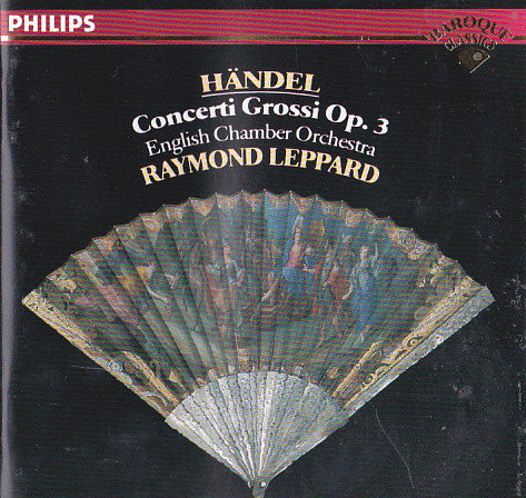 Georg Friedrich Händel – English Chamber Orchestra, Raymond Leppard : Concerti Grossi Op. 3  (CD, Album, RM)