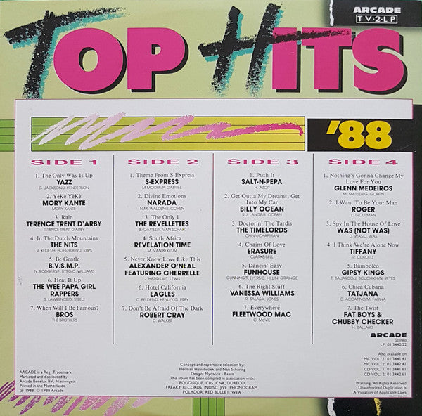 Various : Top Hits '88 (2xLP, Comp)