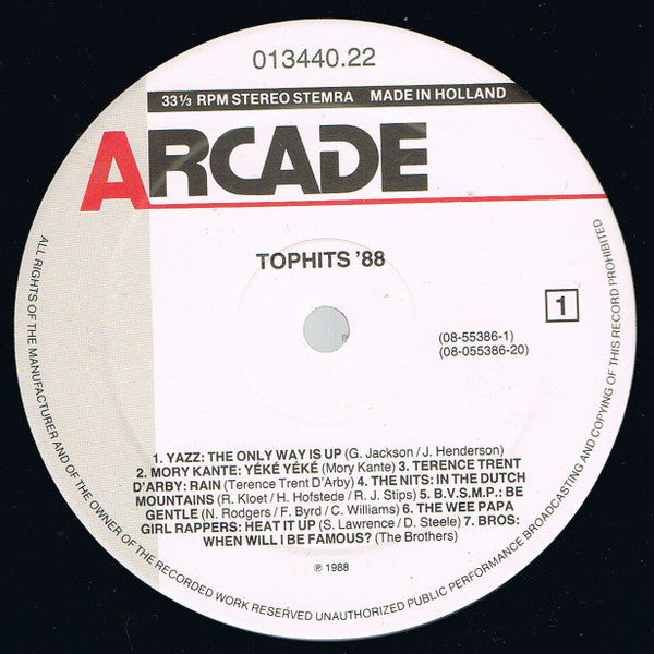Various : Top Hits '88 (2xLP, Comp)