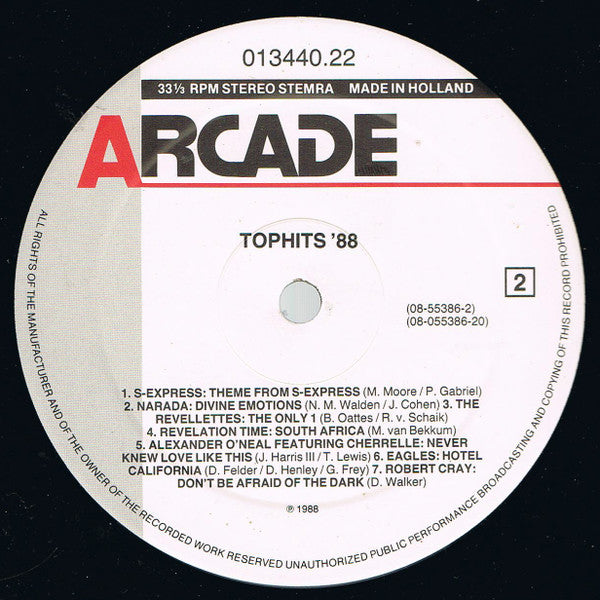 Various : Top Hits '88 (2xLP, Comp)