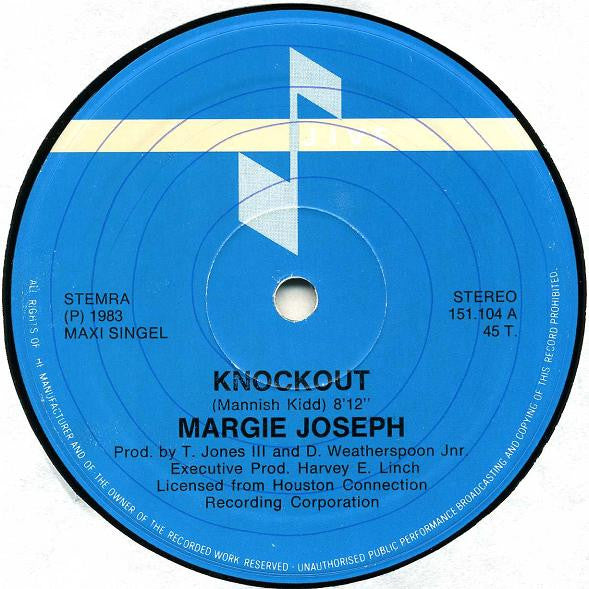 Margie Joseph : Knockout (12", Maxi)