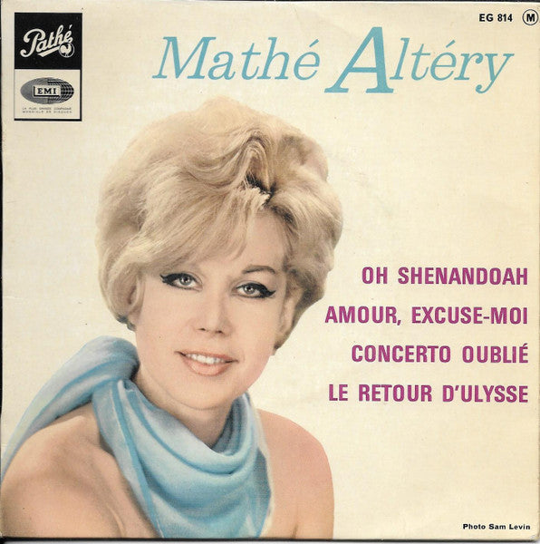 Mathé Altéry : Oh Shenandoah (7", EP)