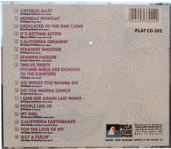 The Mamas & The Papas : The Very Best Of Mamas & Papas (CD, Comp)