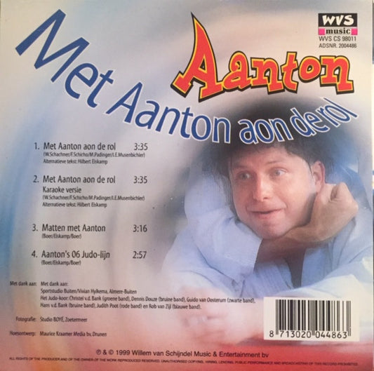 Aanton : Met Aanton Aon De Rol (CD, Single)