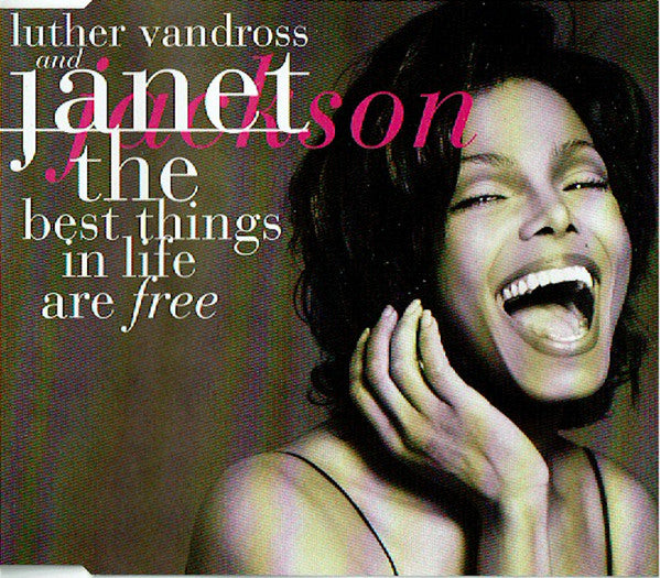 Luther Vandross And Janet Jackson : The Best Things In Life Are Free (CD, Maxi)
