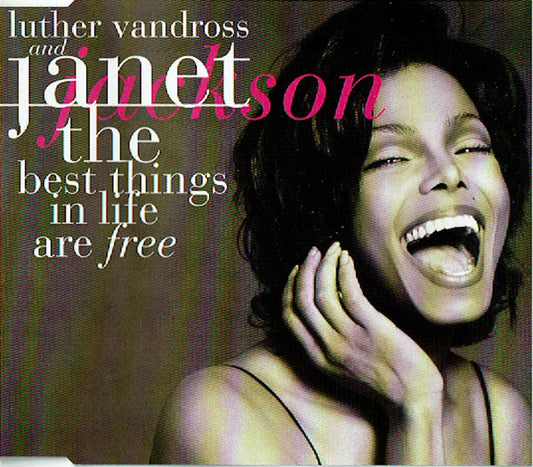 Luther Vandross And Janet Jackson : The Best Things In Life Are Free (CD, Maxi)