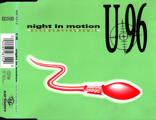 U96 : Night In Motion (Bass Bumpers Remix) (CD, Maxi)