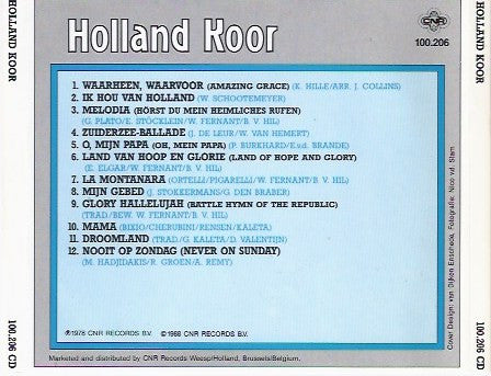 Holland Koor : Holland Koor (CD, Album)