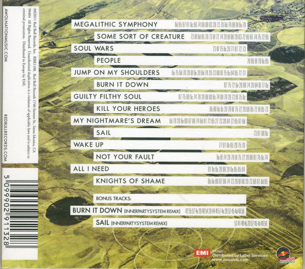 Awolnation : Megalithic Symphony (CD, Album, Emb)