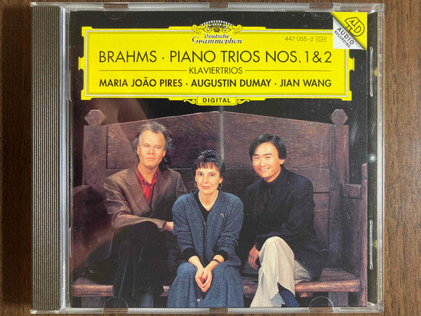 Johannes Brahms, Maria-João Pires, Augustin Dumay, Jian Wang : Piano Trios Nos. 1 & 2 = Klaviertrios (CD, Album, 4D )