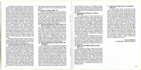 Johann Sebastian Bach - Various : Your Bach Organ Favourites (CD, Comp)