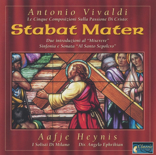 Antonio Vivaldi, Aafje Heynis, I Solisti Di Milano, Angelo Ephrikian, Mariella Sorelli : Stabat Mater (CD, Album)