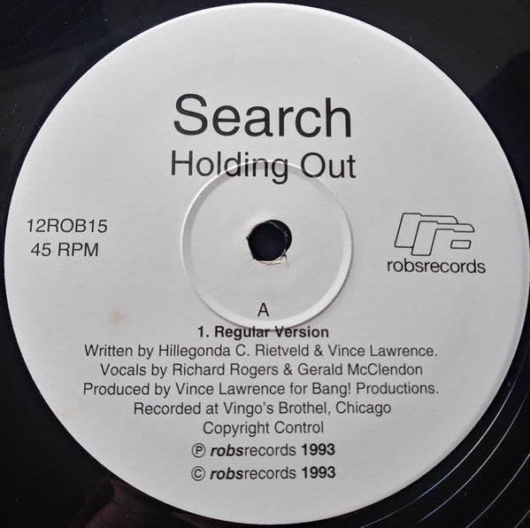 Search (2) : Holding Out (12")