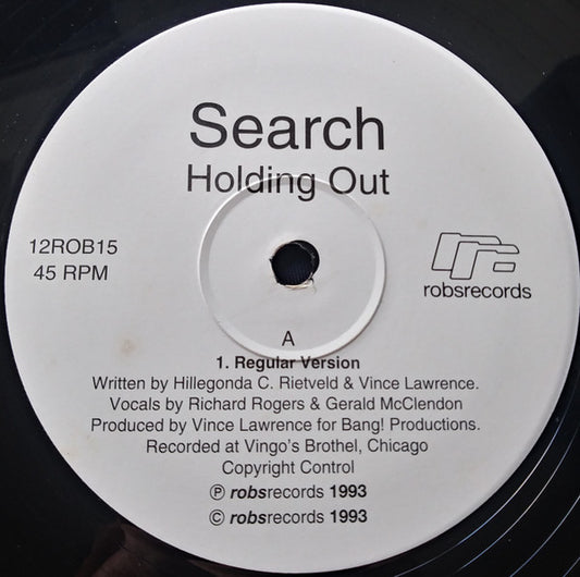 Search (2) : Holding Out (12")
