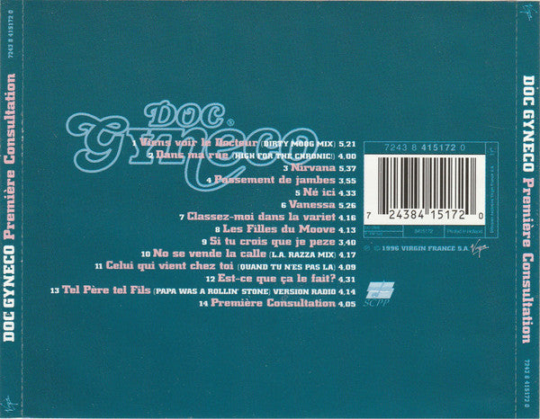 Doc Gynéco : Première Consultation (CD, Album)