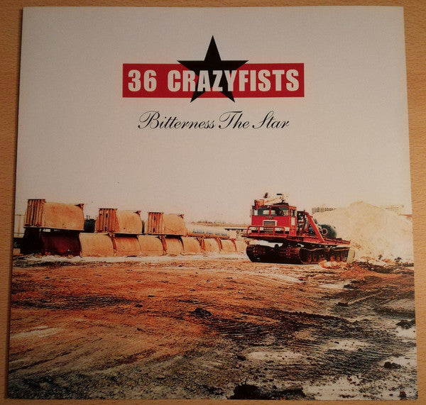 36 Crazyfists : Bitterness The Star (LP, Album, Ltd, Num, RE, Red)