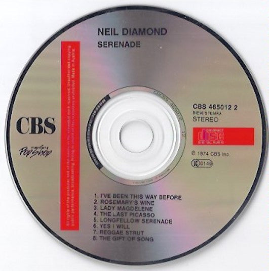 Neil Diamond : Serenade (CD, Album, RE)