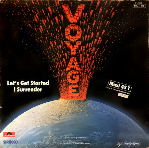 Voyage : Let's Get Started / I Surrender (12", Maxi)